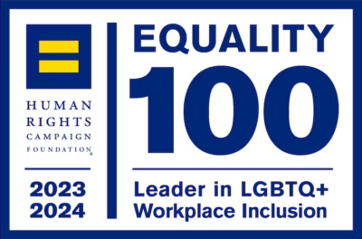Named a Best Place to Work for LGBTQ Equality by the Human Rights Campaign.